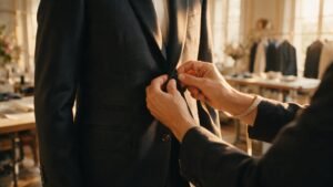 Retouche de costume de cérémonie